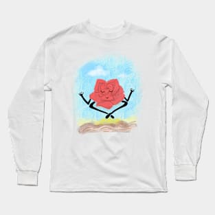 Meditative rose Long Sleeve T-Shirt